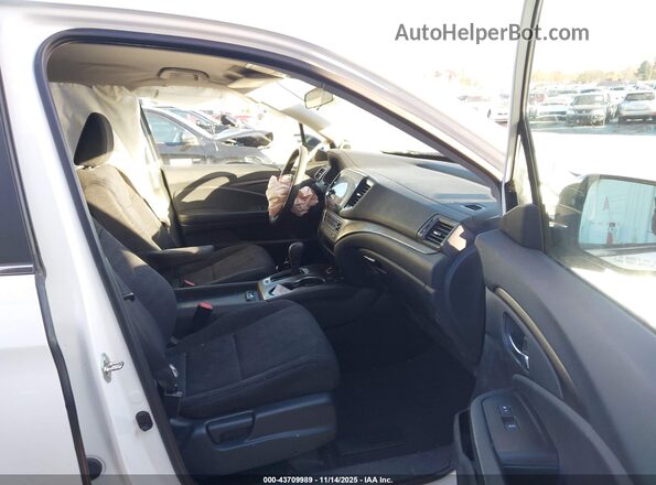 5FNYF6H39LB003729 2020 HONDA PILOT Белый Вид салона спереди
