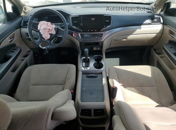 5FNYF6H3XLB027294 2020 HONDA PILOT White Dashboard view