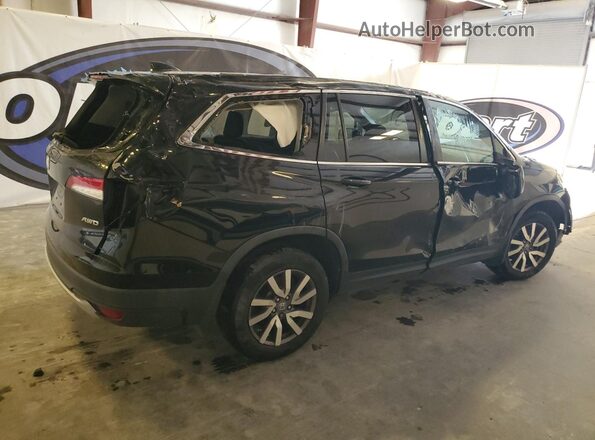 5FNYF6H53LB033083 2020 HONDA PILOT Black Rear right