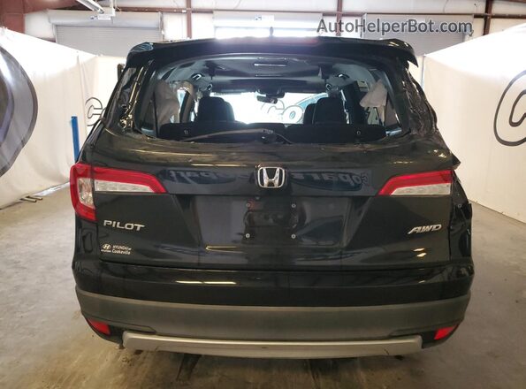5FNYF6H53LB033083 2020 HONDA PILOT Black Rear view