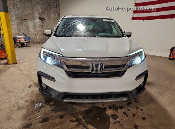5FNYF6H55LB010890 2020 HONDA PILOT White Front view