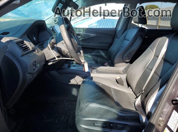 5FNYF6H56MB035637 2021 HONDA PILOT Серый Вид салона спереди