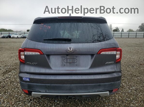 5FNYF6H56MB035637 2021 HONDA PILOT Серый Вид сзади