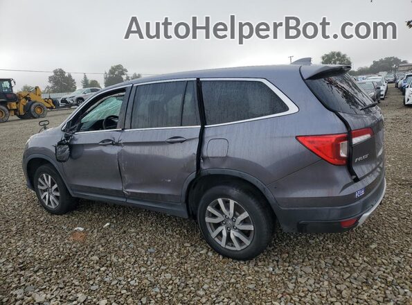 5FNYF6H56MB035637 2021 HONDA PILOT Серый Задняя левая четверть