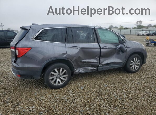 5FNYF6H56MB035637 2021 HONDA PILOT Серый Задняя правая четверть