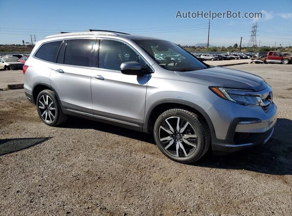 5FNYF6H67LB016599 2020 HONDA PILOT Серебряный Передняя правая четверть