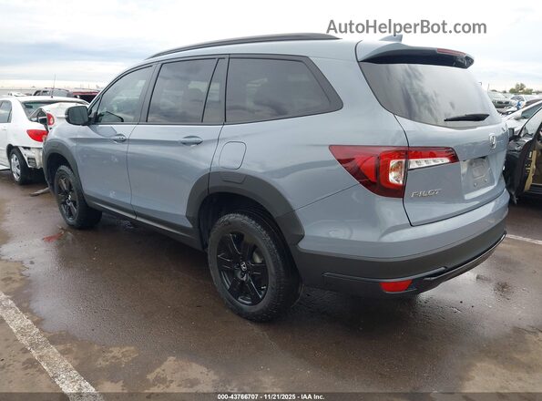 5FNYF6H89NB080289 2022 HONDA PILOT Blue Trasero izquierdo
