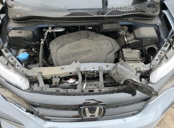 5FNYF6H89NB081300 2022 HONDA PILOT Серый Вид подкапотного пространства
