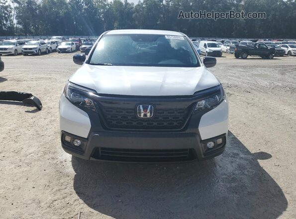 5FNYF7H26MB002987 2021 HONDA PASSPORT Белый Вид спереди