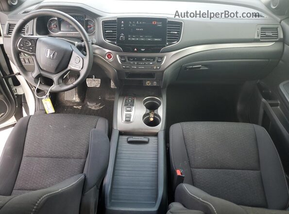5FNYF7H26MB002987 2021 HONDA PASSPORT Белый Вид панели приборов
