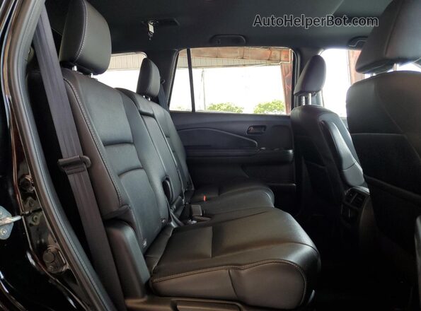5FNYF7H50NB005377 2022 HONDA PASSPORT Black Vista interior trasera