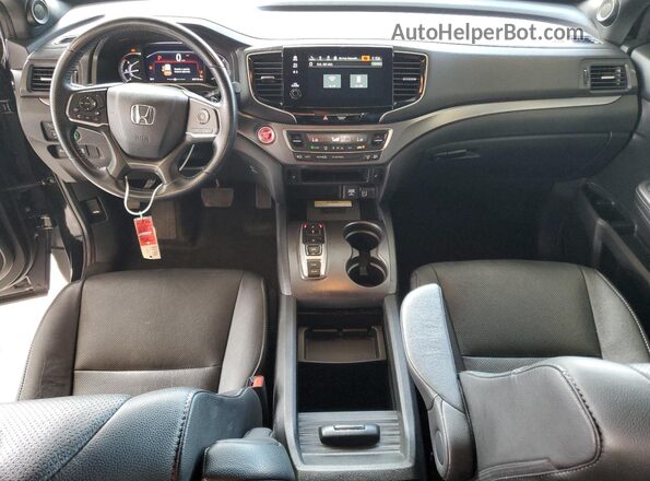 5FNYF7H50NB005377 2022 HONDA PASSPORT Black Vista del salpicadero