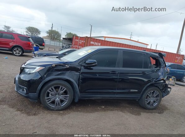 5FNYF7H52MB013916 2021 HONDA PASSPORT Черный Панорамный вид салона 360°