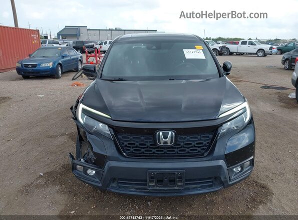 5FNYF7H52MB013916 2021 HONDA PASSPORT Черный Вид щитка приборов