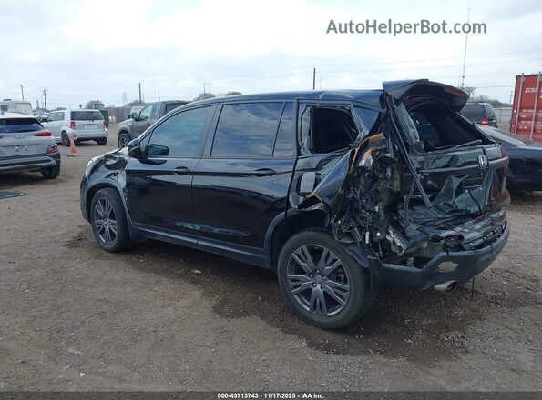 5FNYF7H52MB013916 2021 HONDA PASSPORT Черный Задняя левая четверть