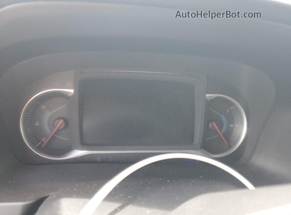 5FNYF7H5XKB003518 2019 HONDA PASSPORT White Vista del cuadro de instrumentos