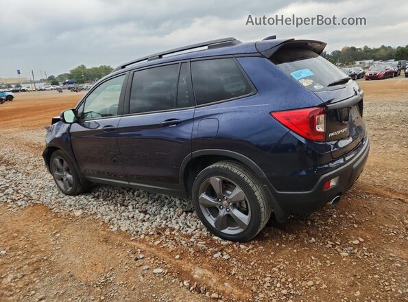 5FNYF7H91KB008349 2019 HONDA PASSPORT Blue Հետևի ձախ