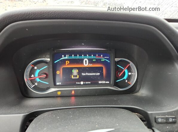 5FNYF7H91KB008349 2019 HONDA PASSPORT Blue Սարքավորումների վահանակի տեսք