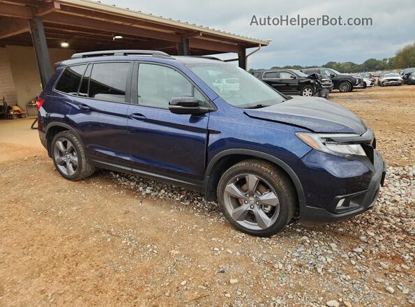5FNYF7H91KB008349 2019 HONDA PASSPORT Blue Առջևի աջ