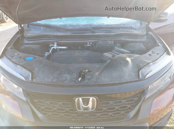 5FNYF8H00MB019949 2021 HONDA PASSPORT Темно-бордовый Вид сзади