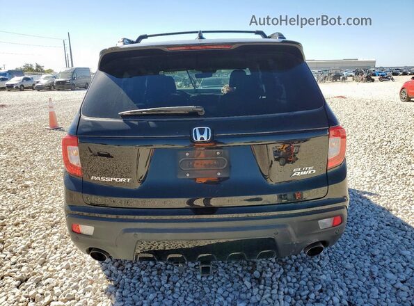 5FNYF8H01KB000937 2019 HONDA PASSPORT Черный Вид сзади