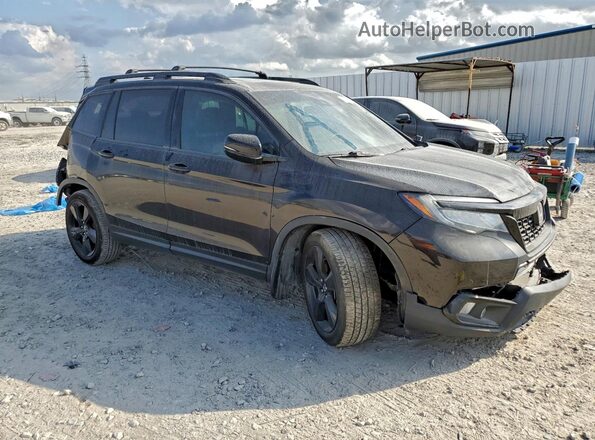5FNYF8H04LB004885 2020 HONDA PASSPORT Черный Передняя правая четверть