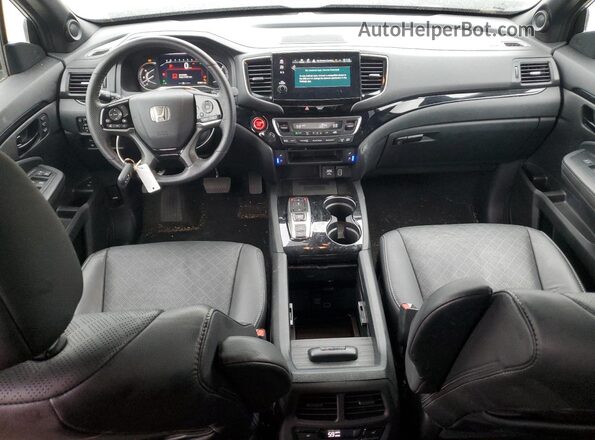 5FNYF8H04PB003015 2023 HONDA PASSPORT Blue Առջևի վահանակի տեսք