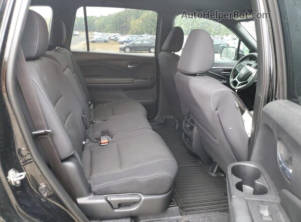 5FNYF8H20KB007606 2019 HONDA PASSPORT Черный Вид задней части салона