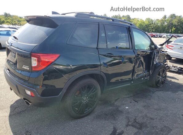 5FNYF8H21KB017366 2019 HONDA PASSPORT Green Tył prawy