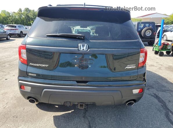 5FNYF8H21KB017366 2019 HONDA PASSPORT Green Widok z tyłu