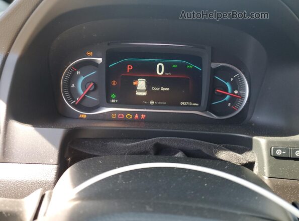 5FNYF8H21KB017366 2019 HONDA PASSPORT Green Widok zestawu wskaźników