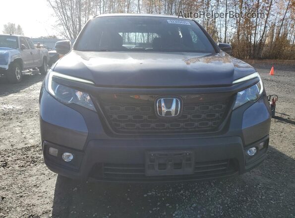 5FNYF8H23KB006594 2019 HONDA PASSPORT Серый Вид спереди
