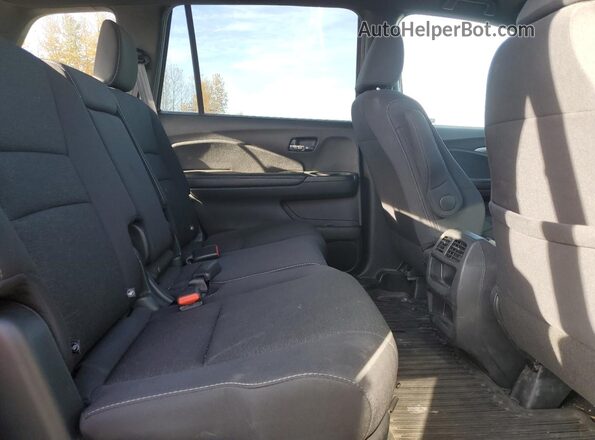 5FNYF8H23KB006594 2019 HONDA PASSPORT Серый Вид задней части салона