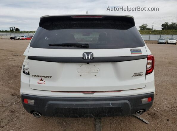 5FNYF8H25MB001089 2021 HONDA PASSPORT White Vista trasera