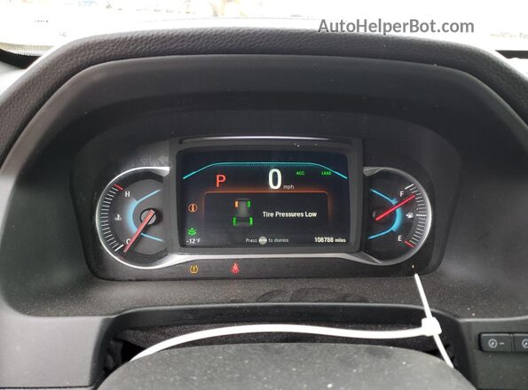 5FNYF8H25MB001089 2021 HONDA PASSPORT White Vista del cuadro de instrumentos