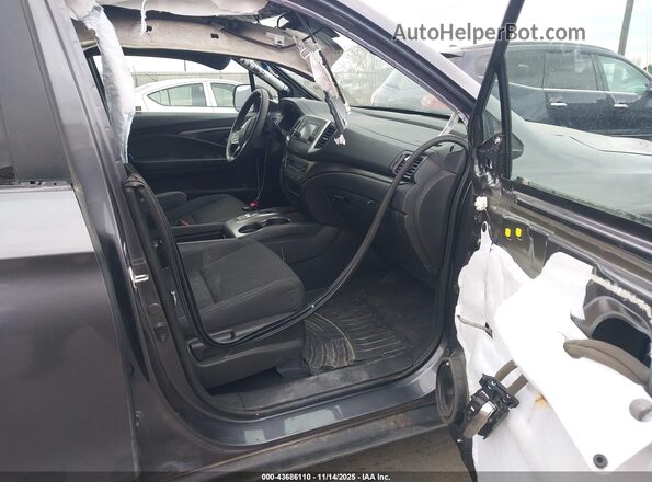 5FNYF8H28KB021530 2019 HONDA PASSPORT Gray Vista interior delantera