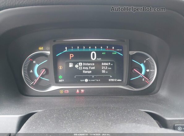 5FNYF8H28KB021530 2019 HONDA PASSPORT Gray Vista de los asientos traseros