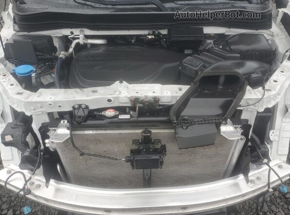 5FNYF8H50PB038291 2023 HONDA PASSPORT White Engine compartment view