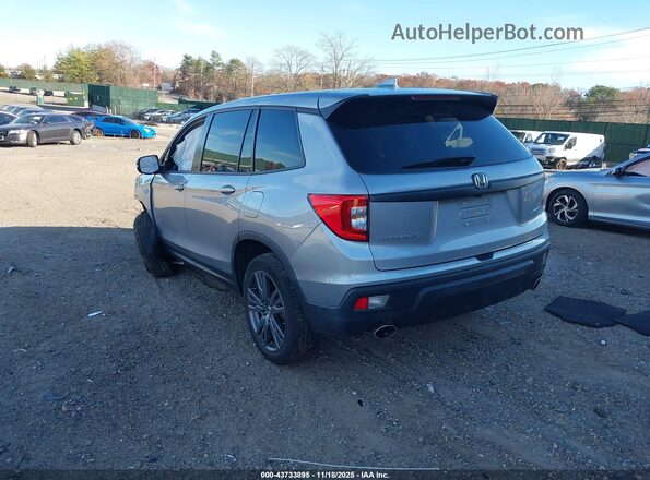 5FNYF8H51MB014349 2021 HONDA PASSPORT Серебряный Задняя левая четверть