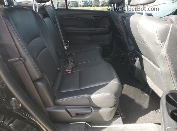 5FNYF8H52NB030478 2022 HONDA PASSPORT Black უკანა სავარძლების ხედი