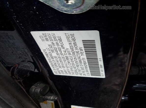 5FNYF8H52PB041791 2023 HONDA PASSPORT Синий Вид наклейки с VIN-кодом