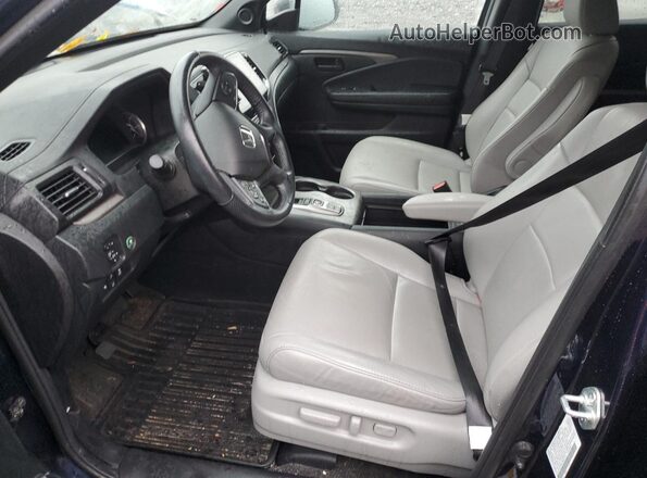 5FNYF8H52PB041791 2023 HONDA PASSPORT Синий Вид салона спереди