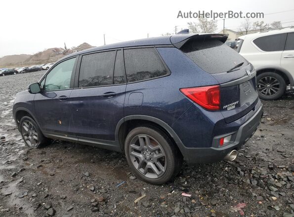 5FNYF8H52PB041791 2023 HONDA PASSPORT Синий Задняя левая четверть