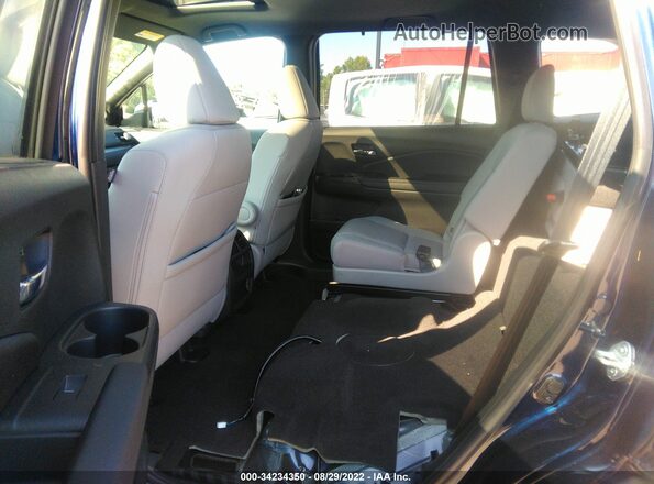 5FNYF8H53MB005376 2021 HONDA PASSPORT Blue VIN კოდის სტიკერის ხედი