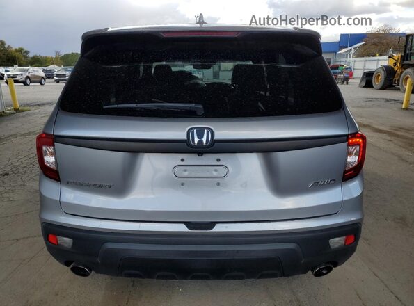 5FNYF8H54KB026007 2019 HONDA PASSPORT Gray Widok z tyłu