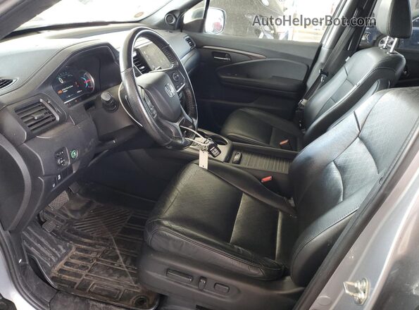 5FNYF8H54KB026007 2019 HONDA PASSPORT Gray Widok wnętrza z przodu