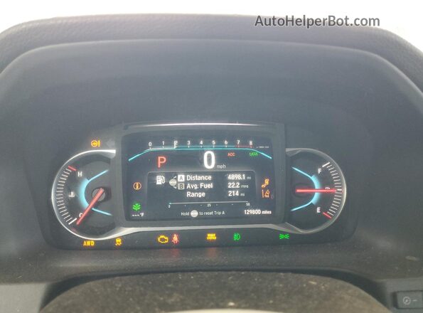 5FNYF8H54KB026007 2019 HONDA PASSPORT Gray Widok zestawu wskaźników