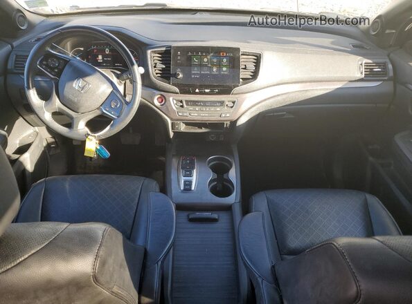 5FNYF8H55MB021921 2021 HONDA PASSPORT White Вид панелі приладів