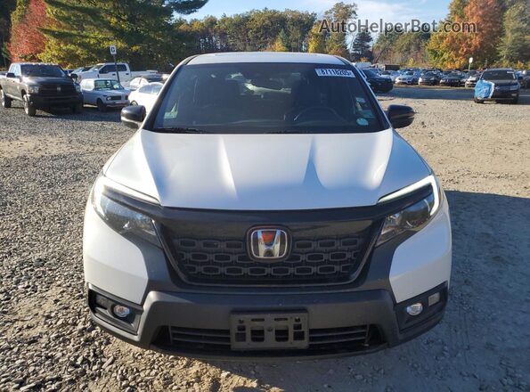 5FNYF8H55MB021921 2021 HONDA PASSPORT White Вид спереду