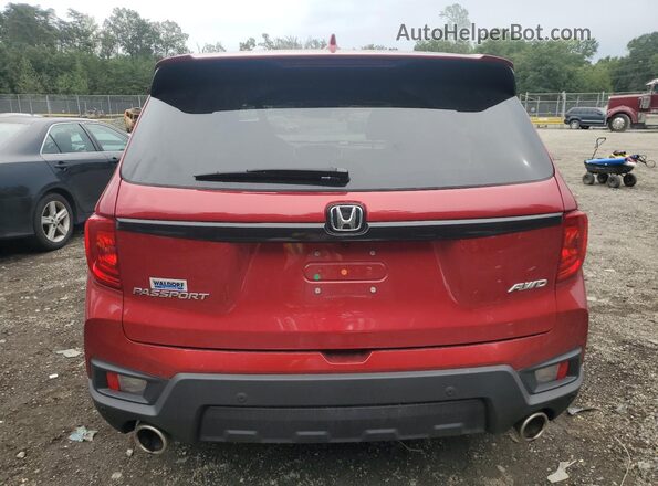 5FNYF8H55RB021988 2024 HONDA PASSPORT Red 